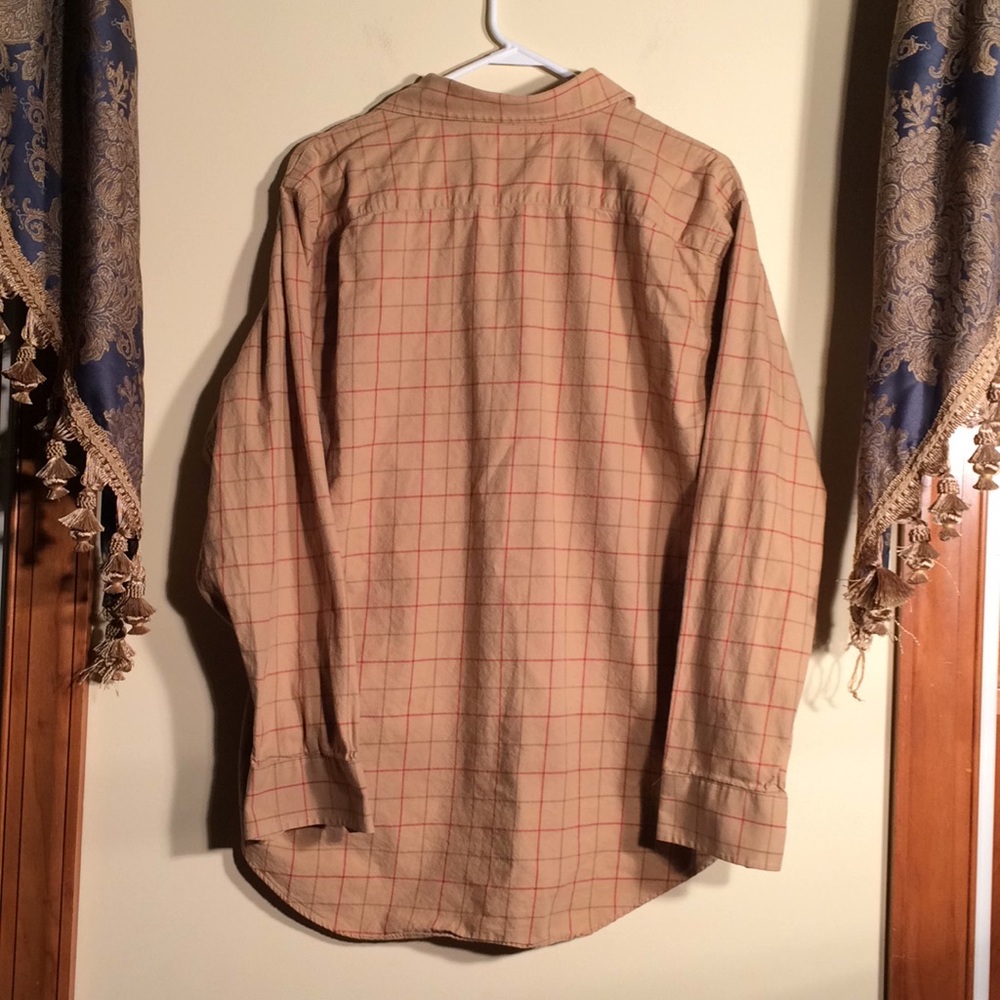 Banana Republic L men’s shirt. Tan - Picture 4 of 4